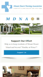 Mobile Screenshot of mountdesertnursing.org